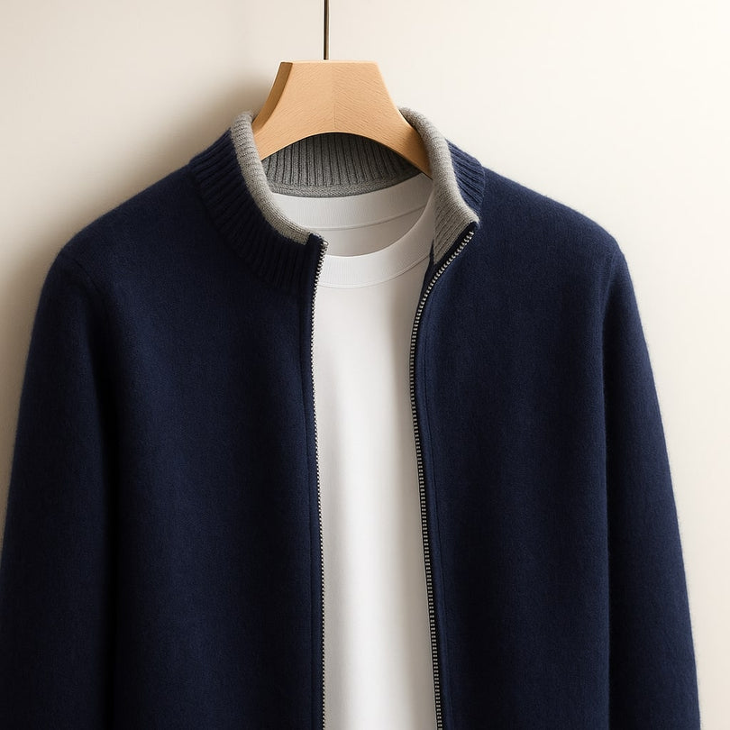 Eric - Elegant cashmere cardigan
