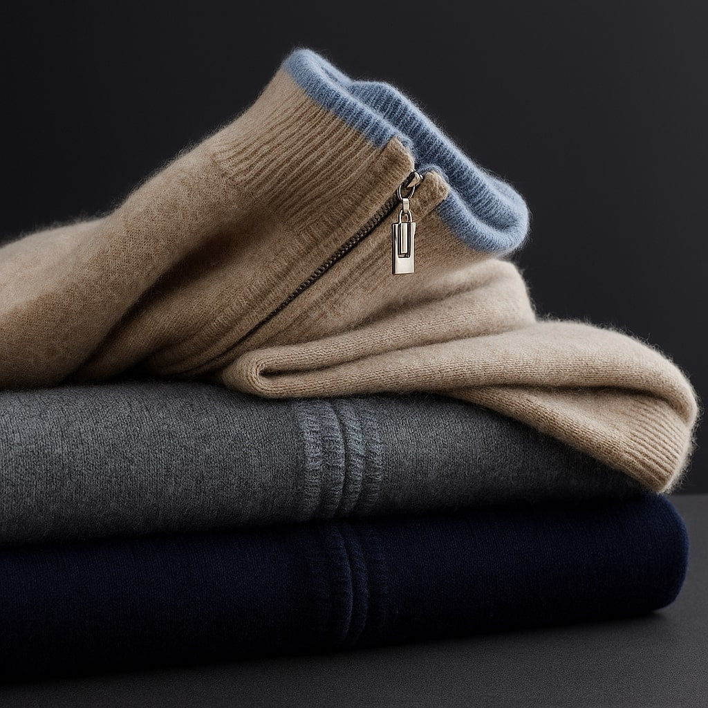 Charles | Premium Refined Zip Jacket