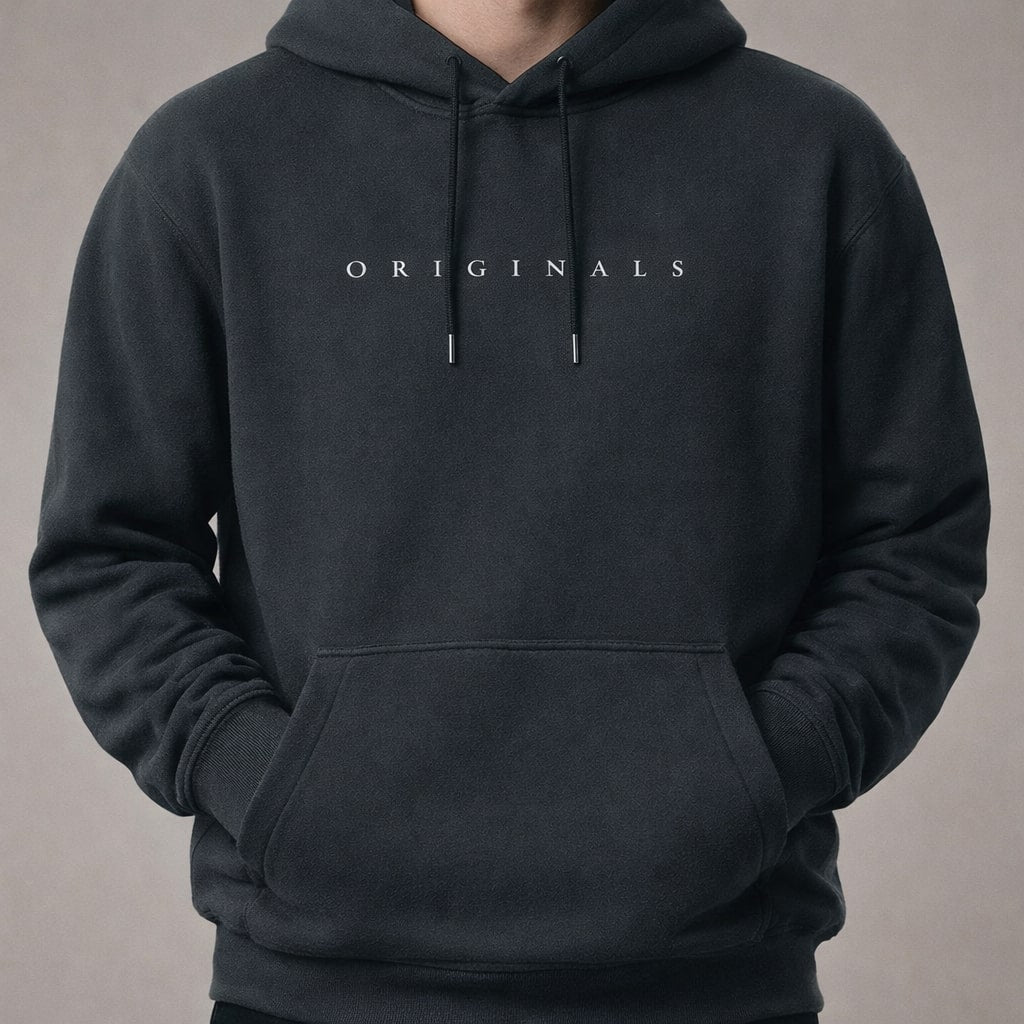 Jesse Mens Relaxed Fit Hoodie with Kangaroo Pocket