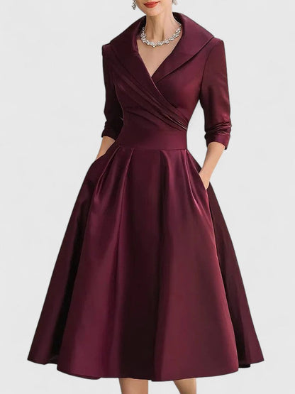 Zyrah™ | Elegant Midi Dress