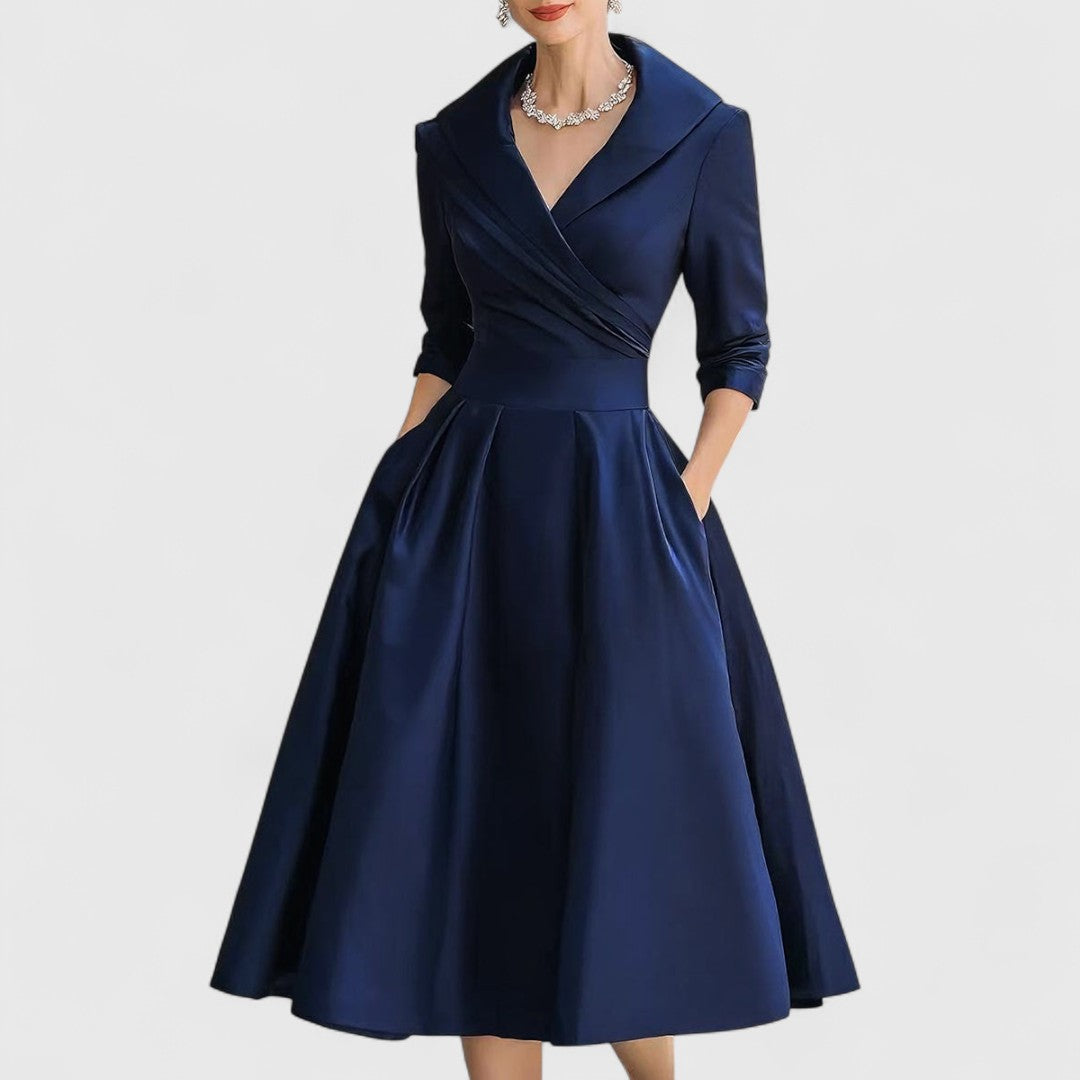 Marley Quinn™ | Elegant Midi Dress