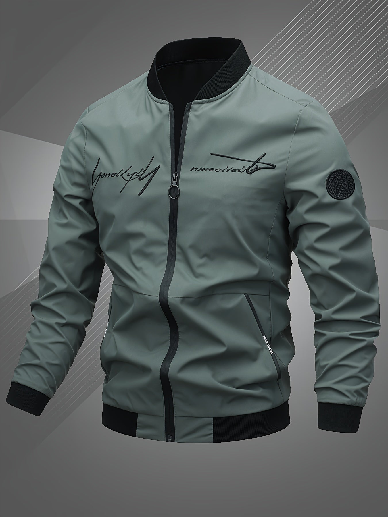 Samuel | Casual long-sleeved bomber jacket