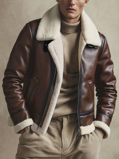 LOUIS | WARM MOTORCYCLE JACKET FOR FALL AND WINTER