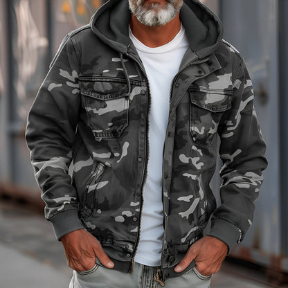 Frank | Camouflage Pattern Jacket