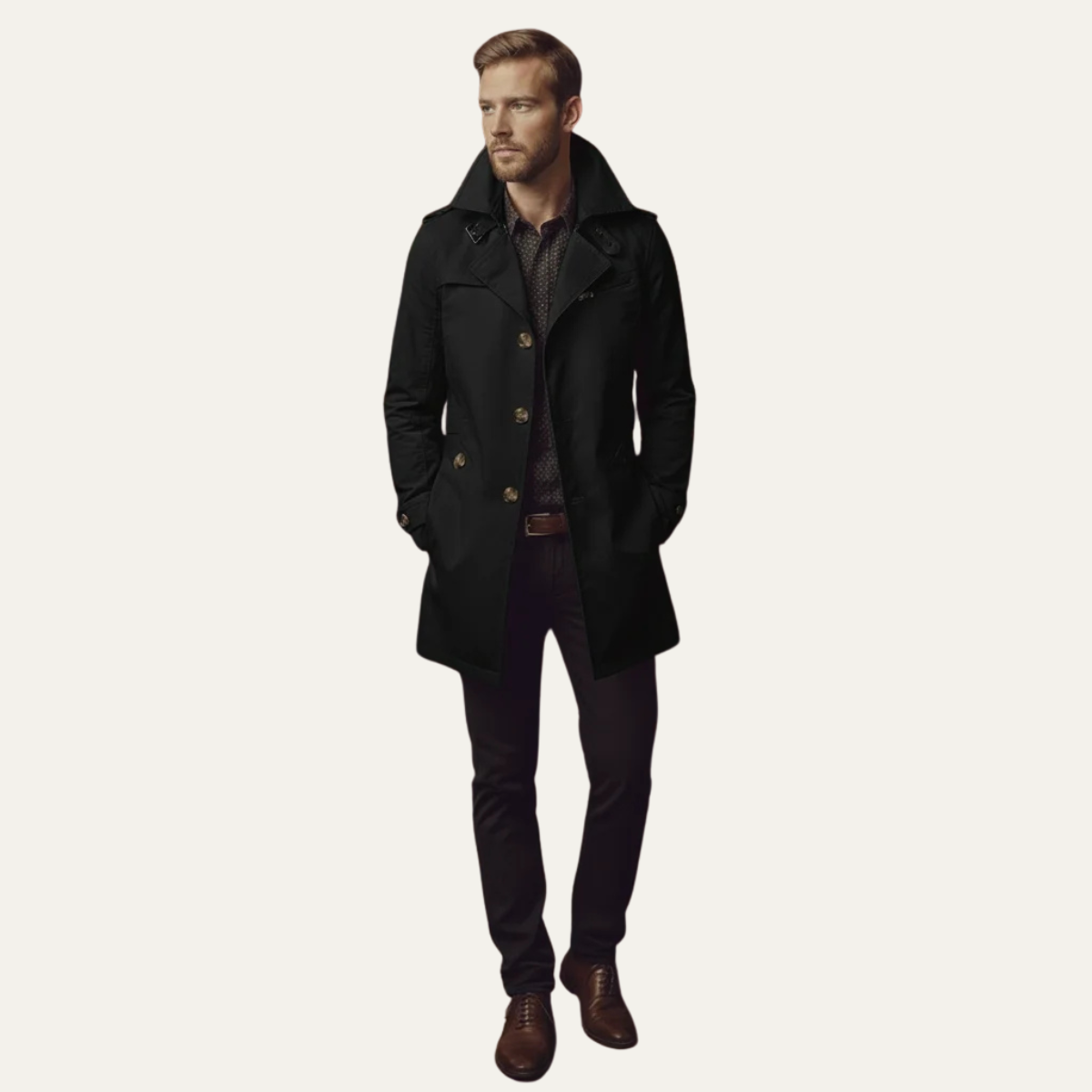 Paul Mens Double Breasted Pea Coat