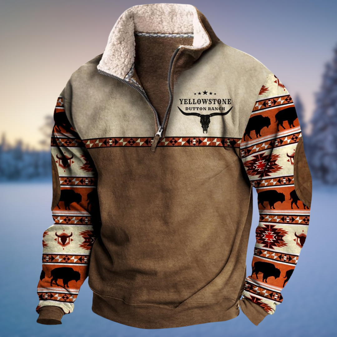 Emil | Herren Winterpullover mit Halb-Reißverschluss — Lässiger Alltags-Knit in 5 Stilen | Westmere