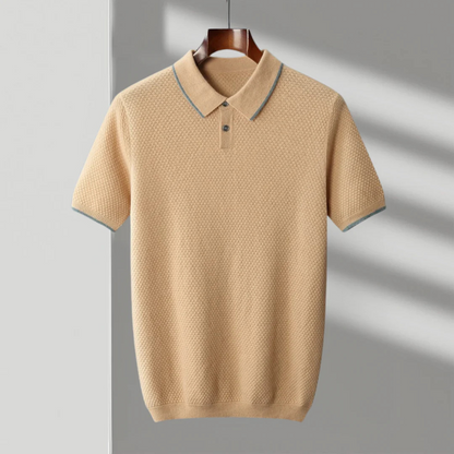 Aries - cashmere polo shirt