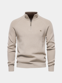 Noah | Mens Half Zip Up Sweater, Silky Soft Inside | Breathable, Business or Casual | Black, Navy, Gray and More S-3XL