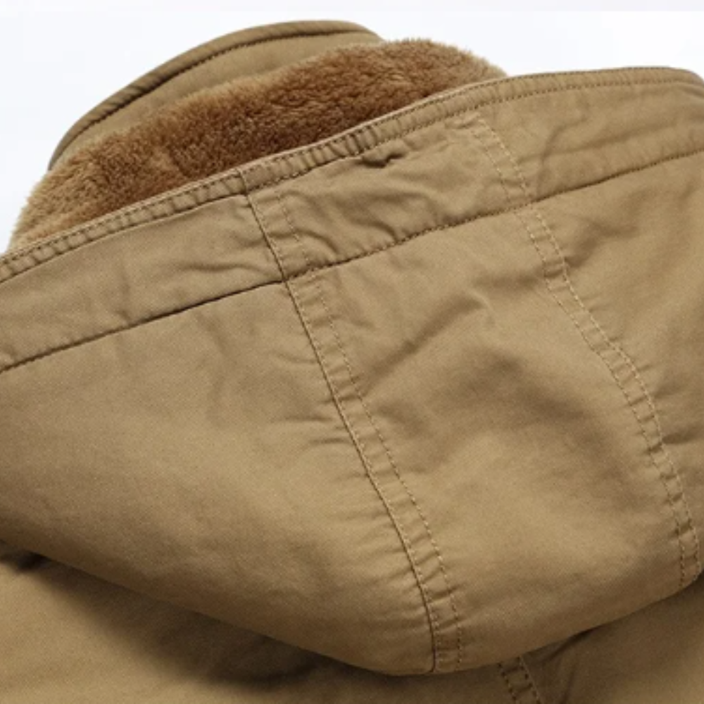 Theo | Stylish cotton quilted winter jacket