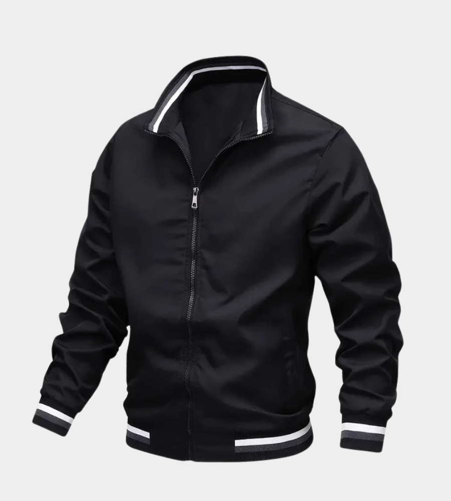 Felix | Mens Simple Essential Bomber Jacket — Basic Bomber in 4 Colors S–3XL | Westmere