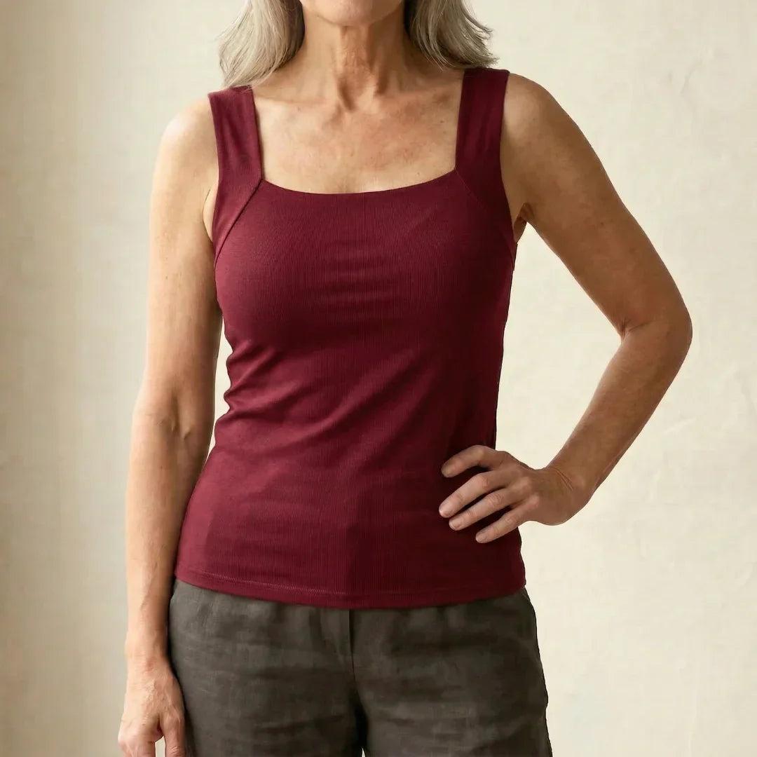 Helen™ | Built In Comfort Bra Tanktop