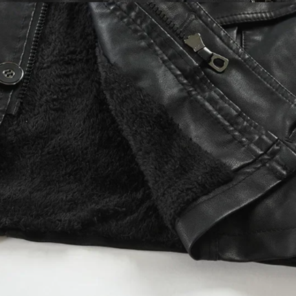 Steven | Stylish Long Leather Coat for Men