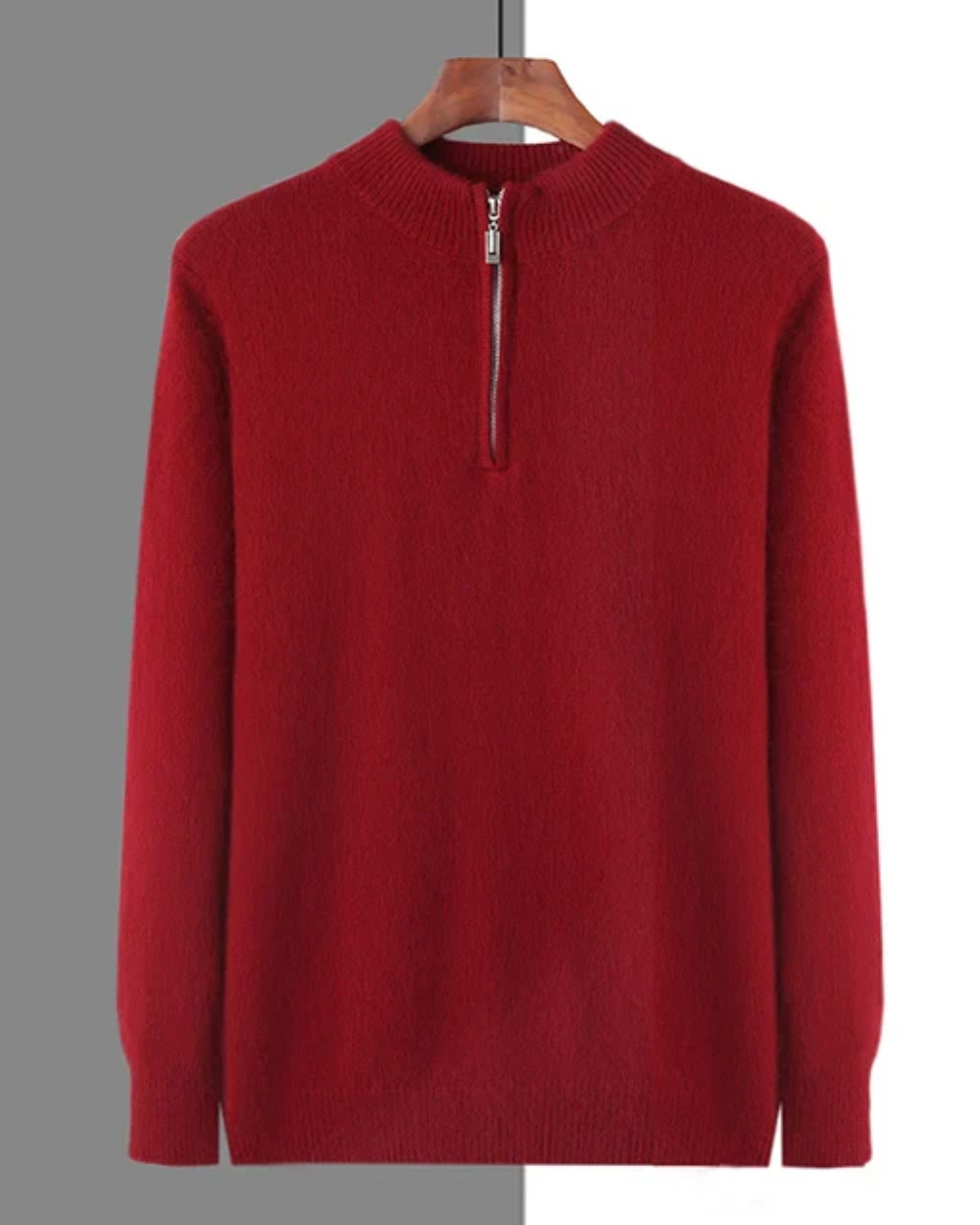 Gene cashmere Zip Up