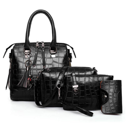 Aveline™ | 4-Piece Leather Bag Set
