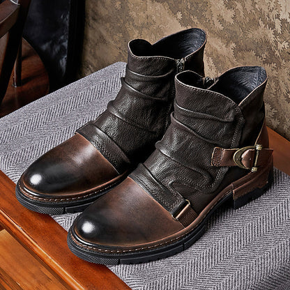 Brennar™ | Classic Waterproof PU Leather Boots