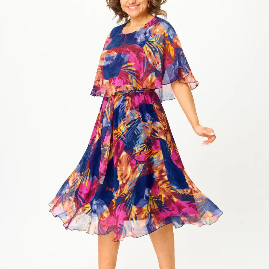 Barbara™ | Plus Size Chiffon Dress
