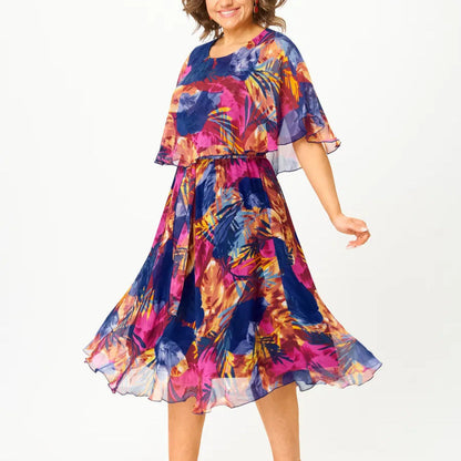 Barbara™ | Plus Size Chiffon Dress