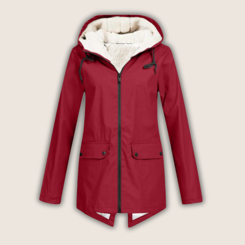 Women's Windproof & Waterproof Rain Jacket | Adjustable Hood, Zip Front, Practical Pockets | 8 Colorways | S–3XL