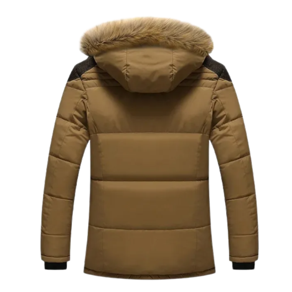 Scott | Stylish Winter Jacket in Quilted Fleece