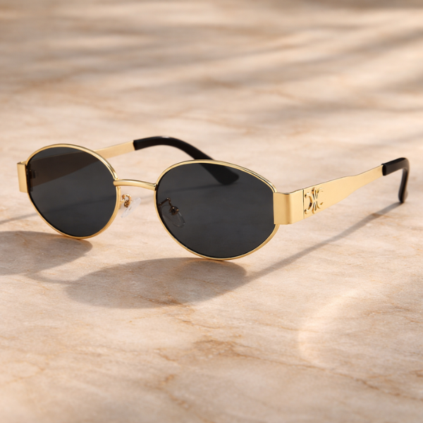Celine - Oval Frame Fashionable Sunglasses