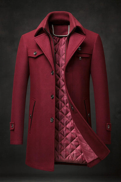 Damian | Modern Tailored Overcoat