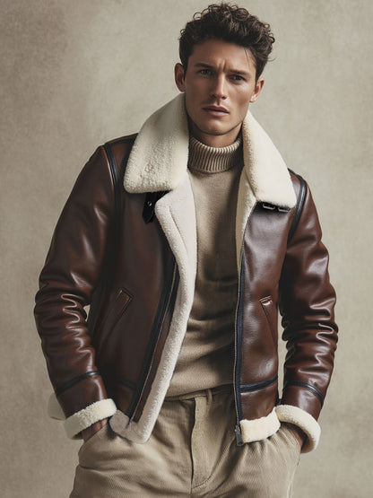 LOUIS | WARM MOTORCYCLE JACKET FOR FALL AND WINTER