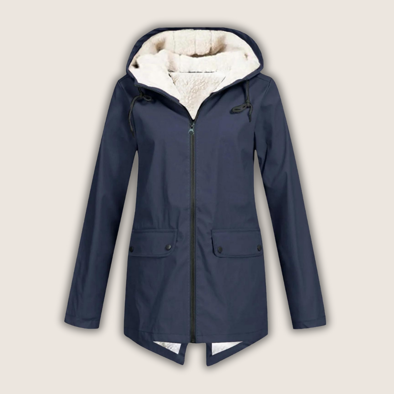 Women's Windproof & Waterproof Rain Jacket | Adjustable Hood, Zip Front, Practical Pockets | 8 Colorways | S–3XL