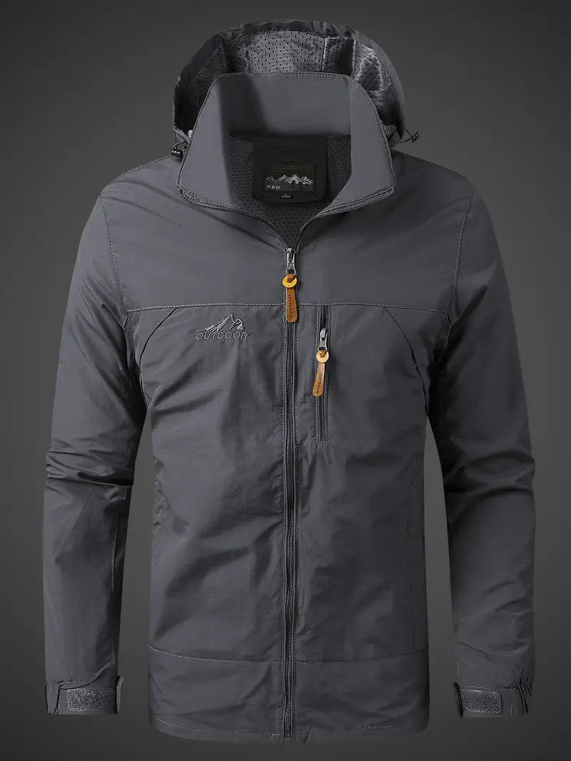 Arvin | Mens All-Weather Hooded Jacket — Hooded Outdoor Jacket in 5 Colors S–3XL | Westmere