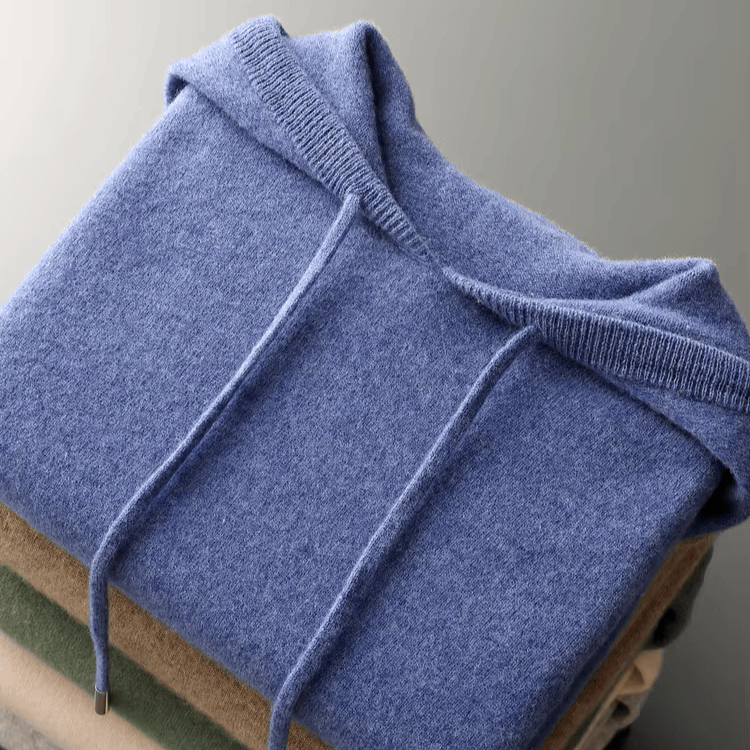 Luke Mens Merino Wool Hoodie