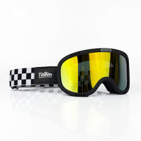 Golden Lens - Black Frame
