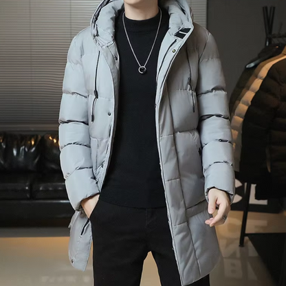 Emmanuel | Elegant Long Winter Coat for Men