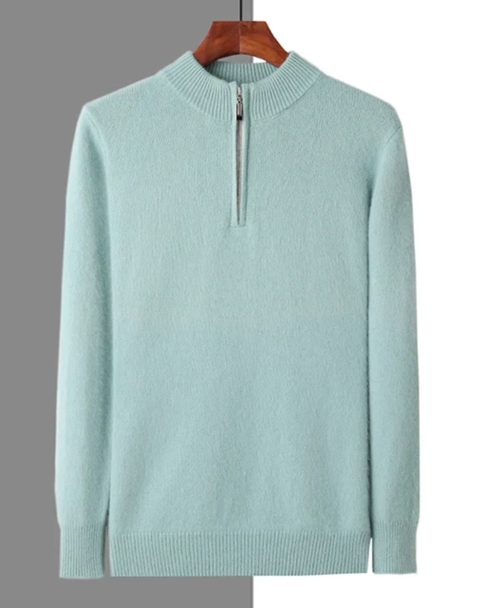 Gene cashmere Zip Up