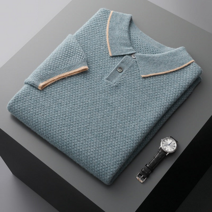 Aries - cashmere polo shirt