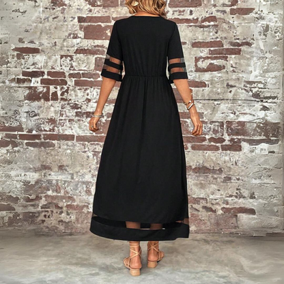 Anneliese™ | Smoothing Silhouette Maxi-Midi Dress