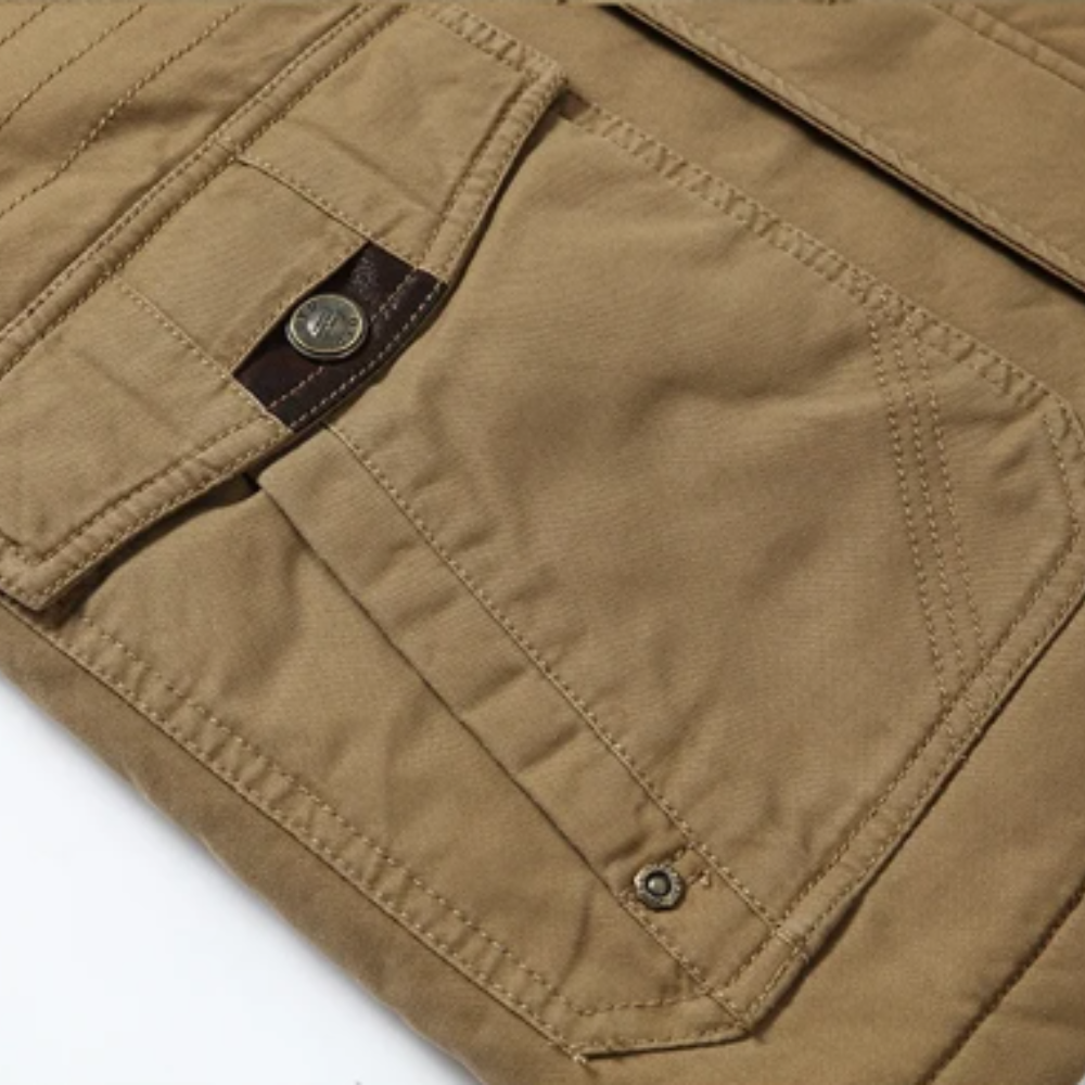 Theo | Stylish cotton quilted winter jacket