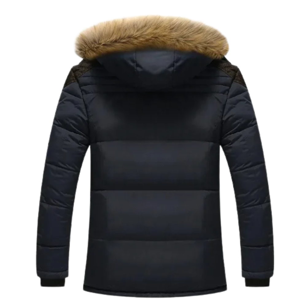 Scott | Stylish Winter Jacket in Quilted Fleece