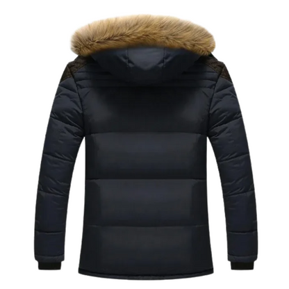 Scott | Stylish Winter Jacket in Quilted Fleece