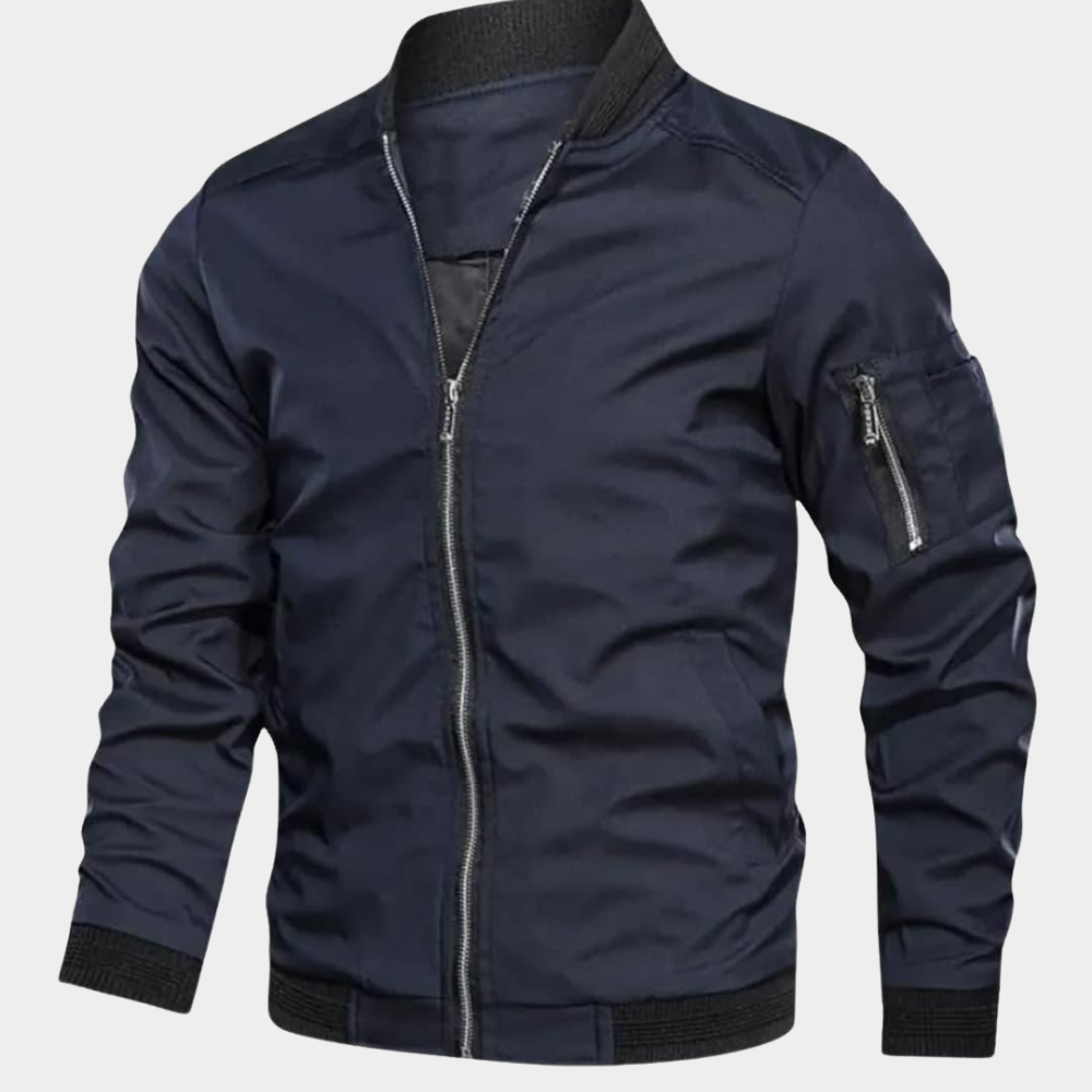 Silvan | Herren Klassische Sommer-Bomberjacke — Leichte Bomber in 4 Farben S–3XL | Westmere