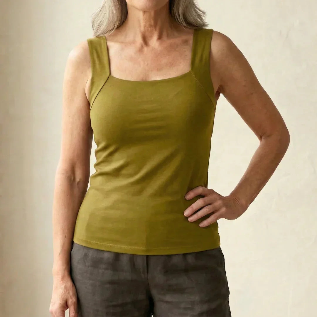 Helen™ | Built In Comfort Bra Tanktop