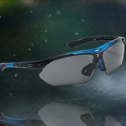 VibeShield™ – Photochromic Light-Adapting Sunglasses