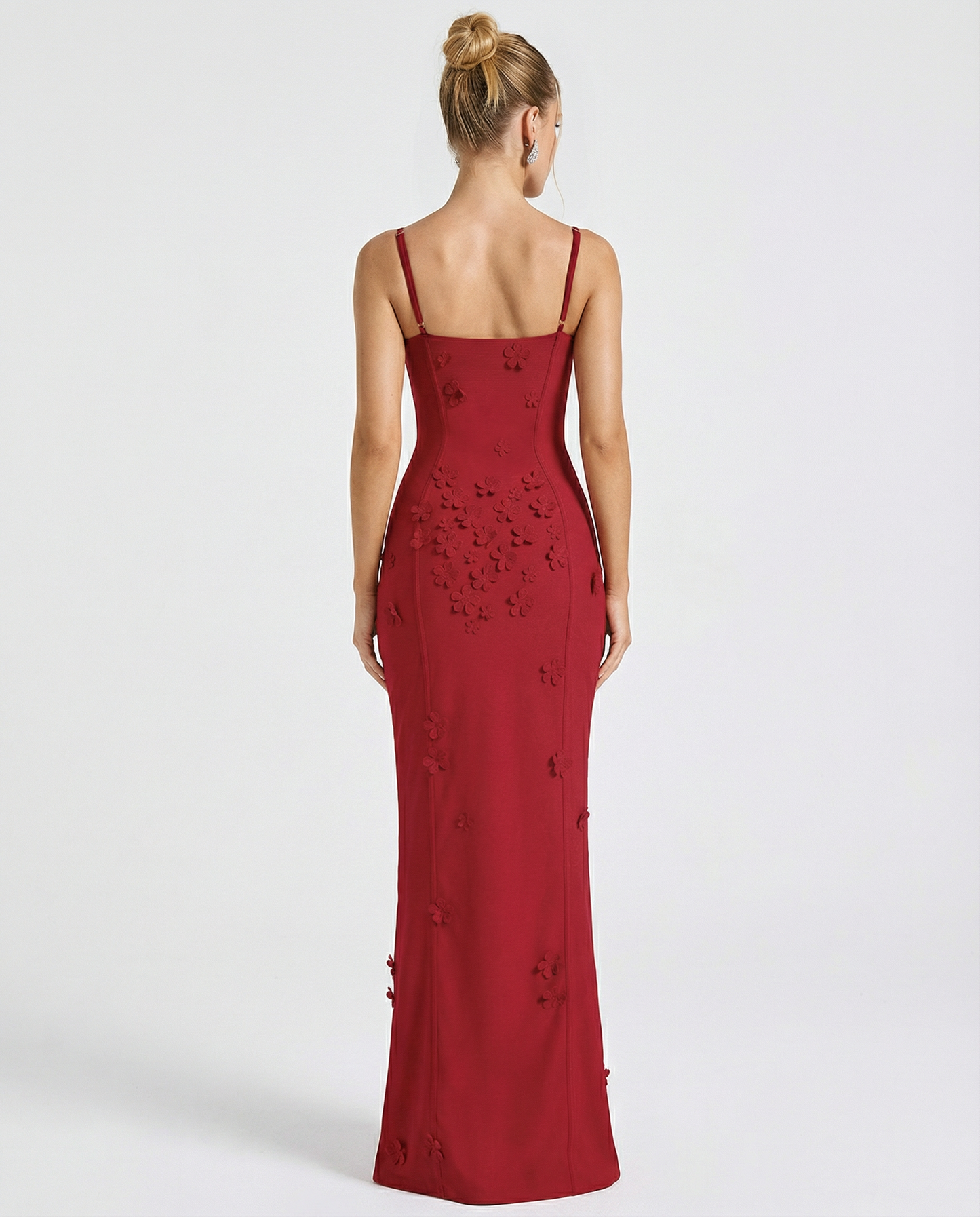 Luna Slit Maxi™ – Corset Floral Dress (Romantic Elegance Sculpted Silhouette)