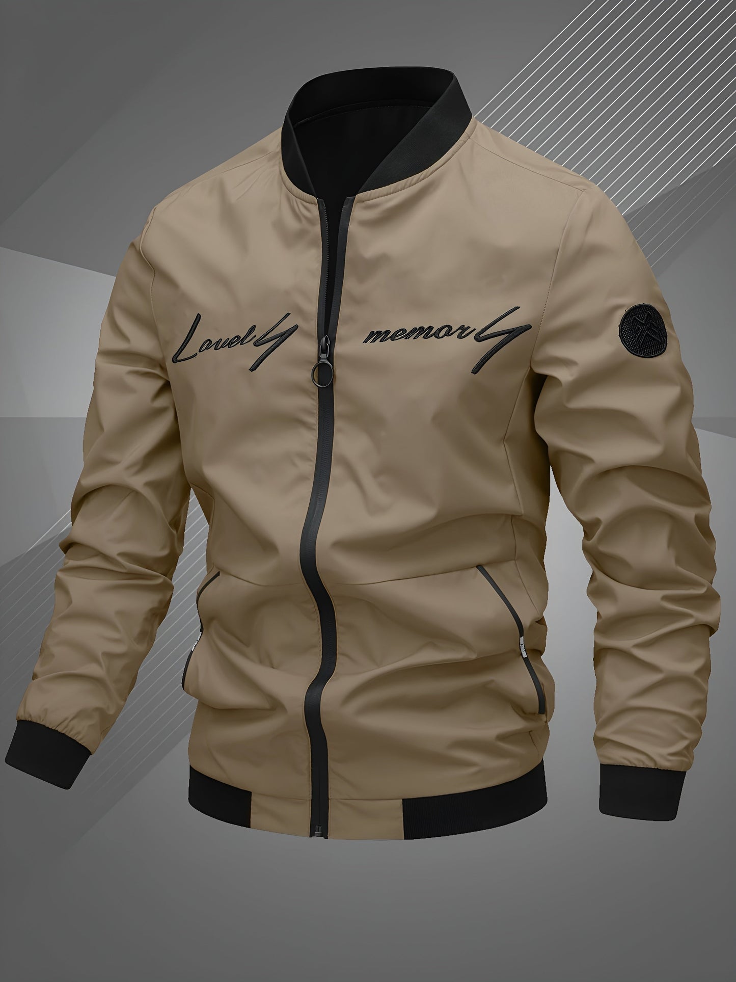 Samuel | Casual long-sleeved bomber jacket