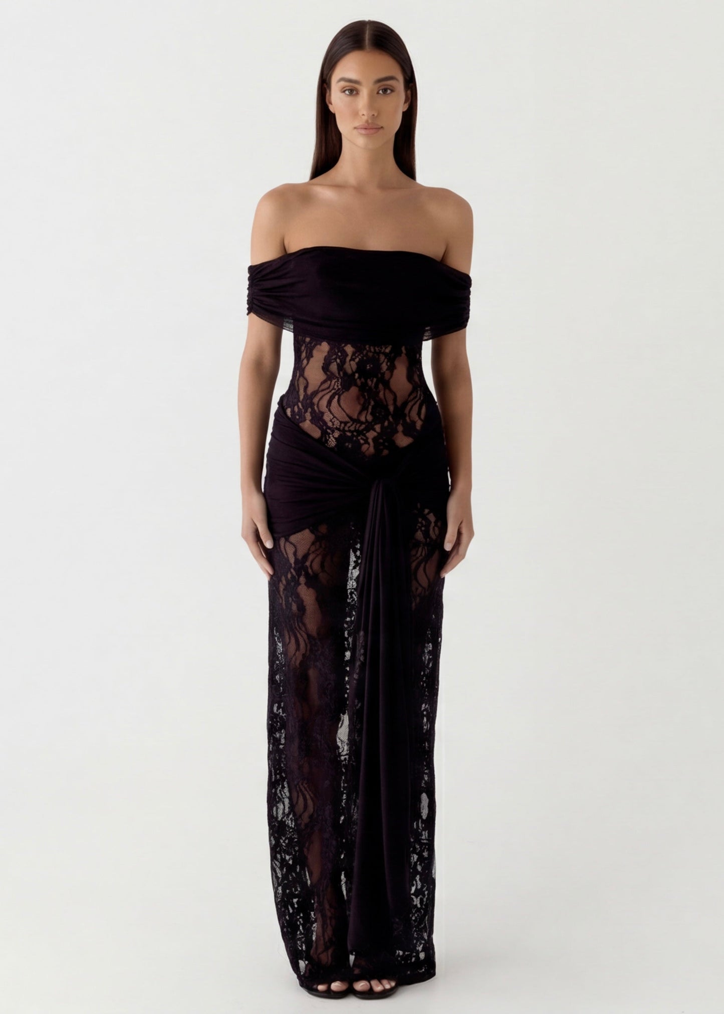 Lace Gown™ – Maxi Dress (After-Dark Glamour & Sculpted Elegance)