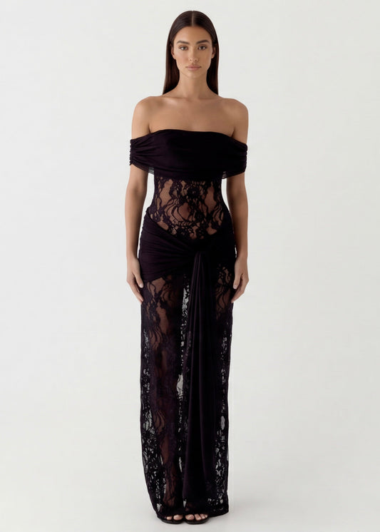 Lace Gown™ – Maxi Dress (After-Dark Glamour & Sculpted Elegance)