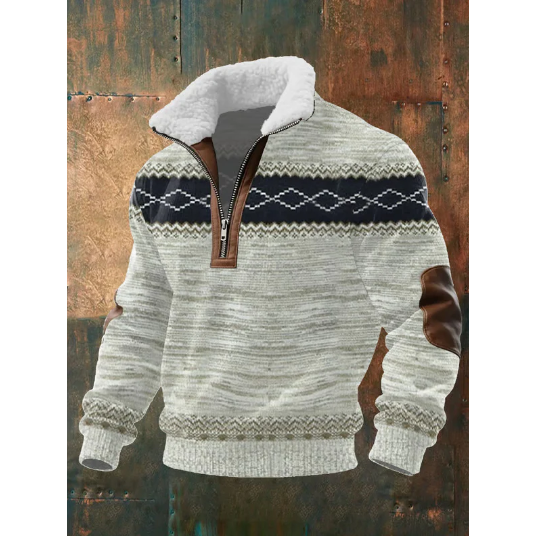 Holden | Classic High-Neck Zip Sweater