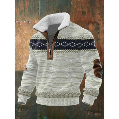 Holden | Classic High-Neck Zip Sweater