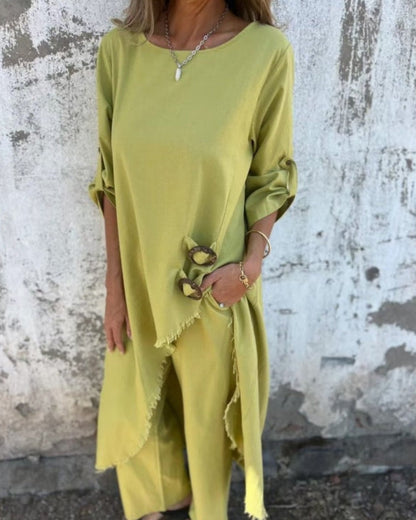 Isabelle™ | Relaxed Linen Blend Set