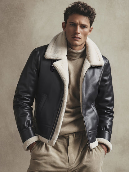 LOUIS | WARM MOTORCYCLE JACKET FOR FALL AND WINTER