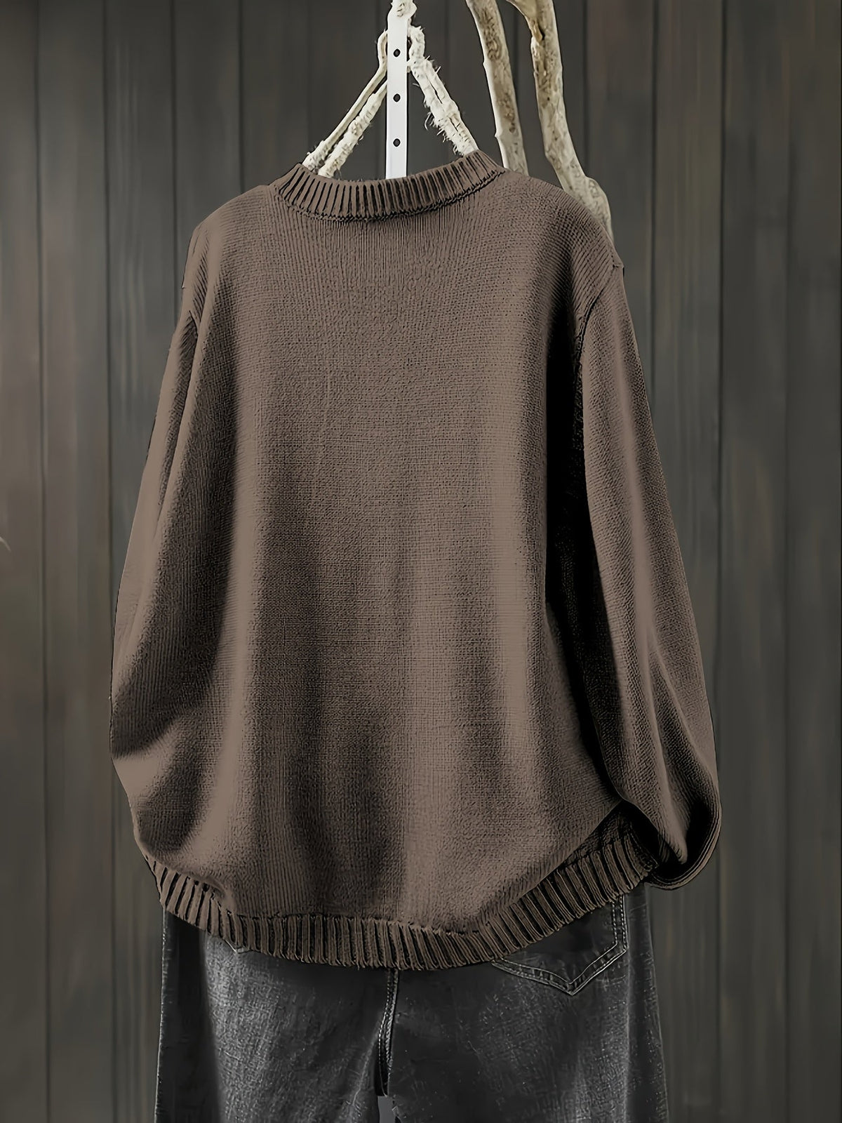 Women's Button-Accent Cardigan, Relaxed Fit | Timeless Layering Piece, One Size | 9 Colorways
