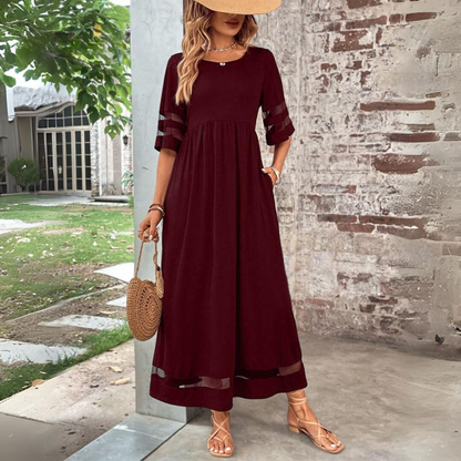 Anneliese™ | Smoothing Silhouette Maxi-Midi Dress